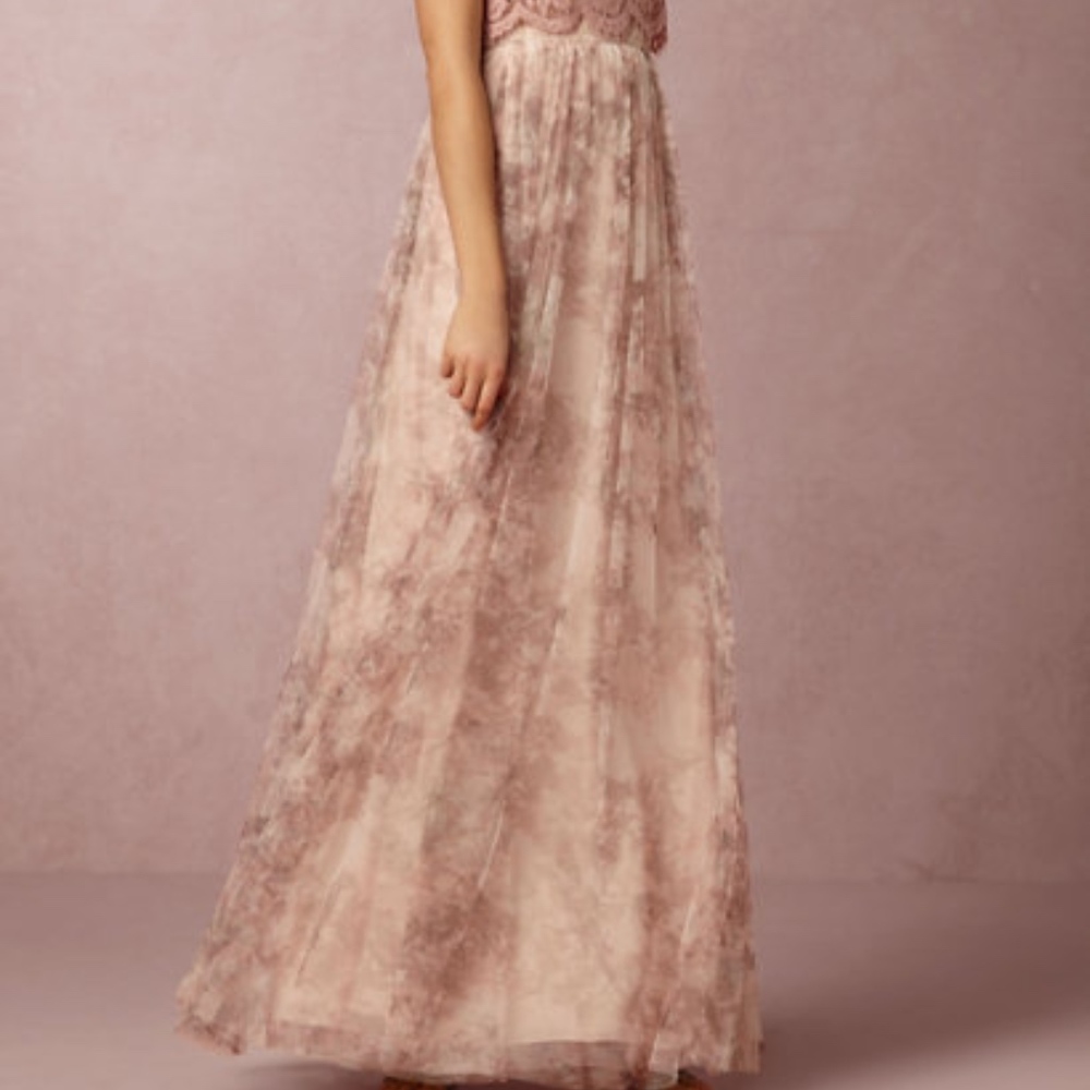 Jenny Yoo Multi Lavender Louise Tulle Skirt